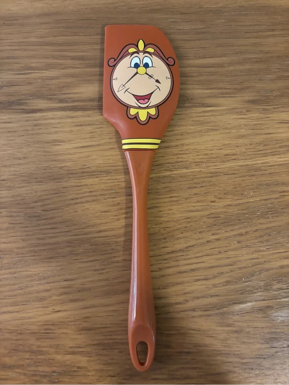 Disney Beauty and the Beast Cogsworth Kitchen Silicone Spatula